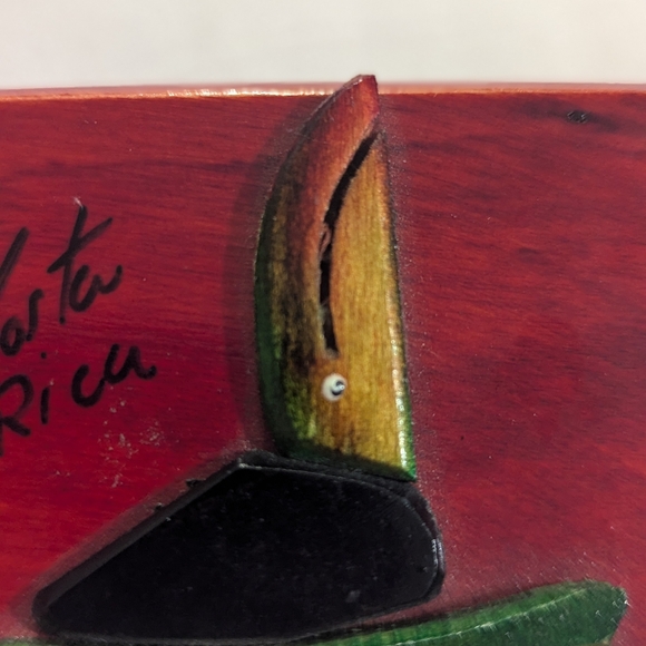 Handmade Trinket Box From Costa Rica - Picture 3 of 11